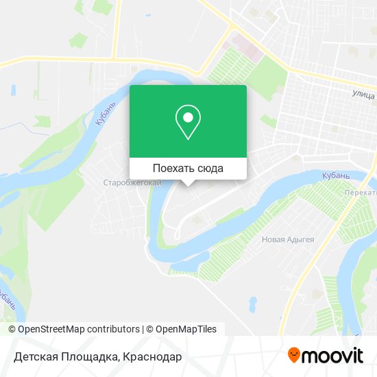 Карта Детская Площадка
