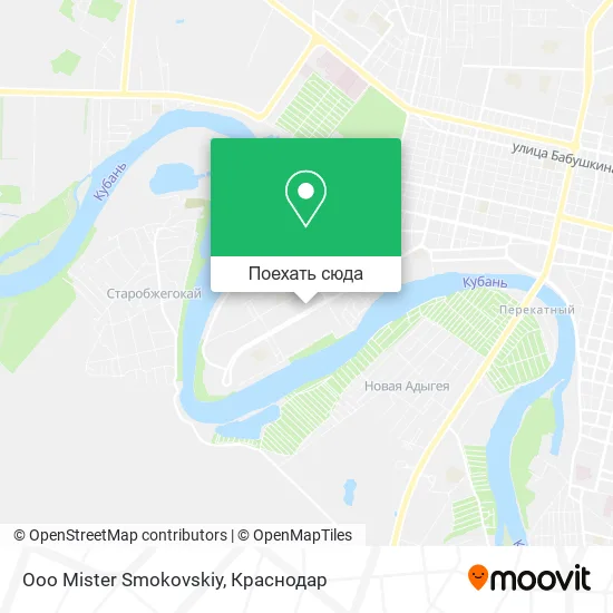Карта Ooo Mister Smokovskiy