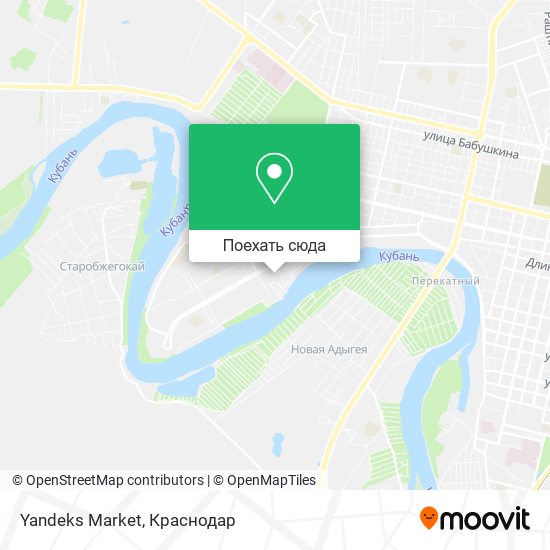 Карта Yandeks Market