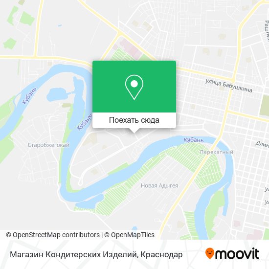 Карта Магазин Кондитерских Изделий