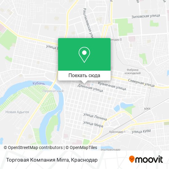 Карта Торговая Компания Mirra