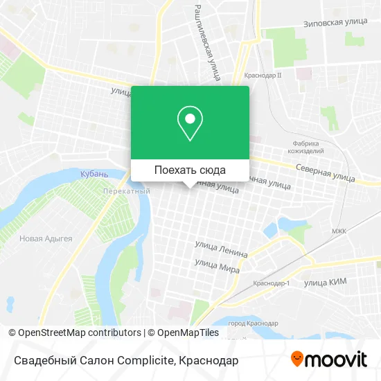 Карта Свадебный Салон Complicite