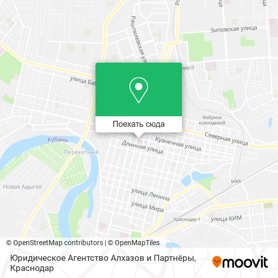 Карта Юридическое Агентство Алхазов и Партнёры