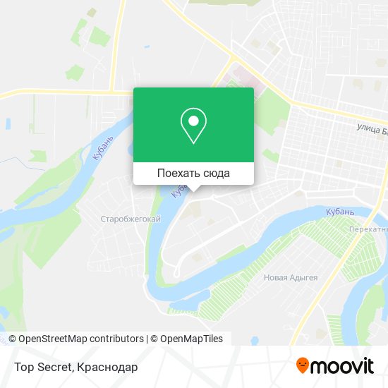 Карта Top Seсret