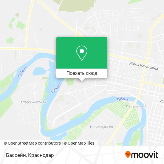 Карта Бассейн