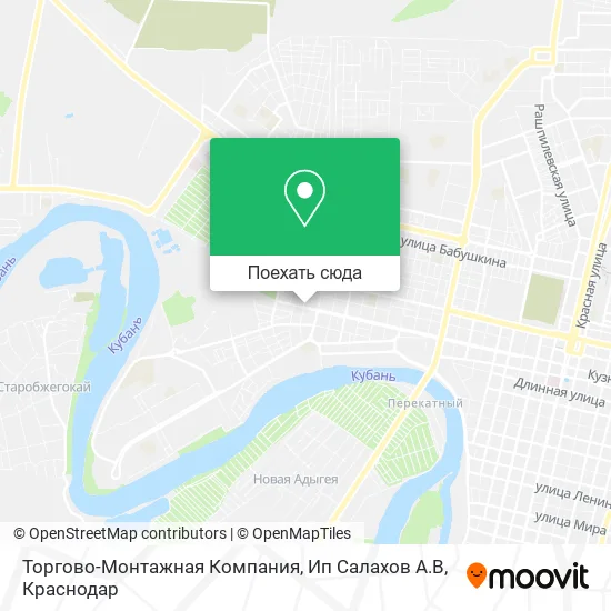Карта Торгово-Монтажная Компания, Ип Салахов А.В