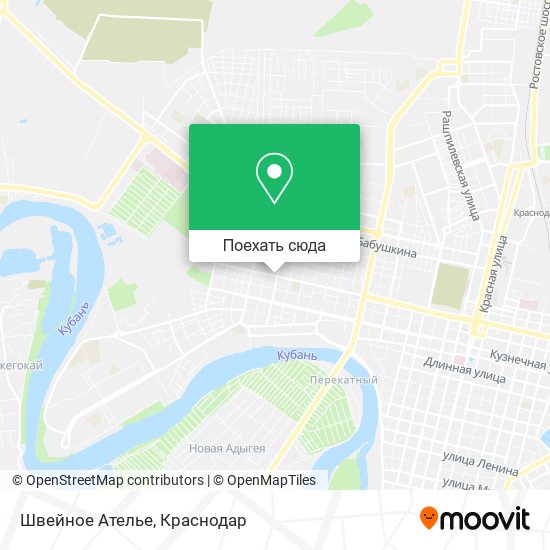 Карта Швейное Ателье