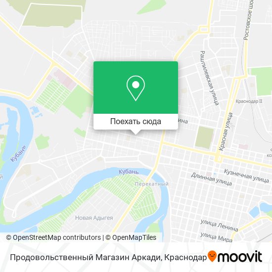 Карта Продовольственный Магазин Аркади