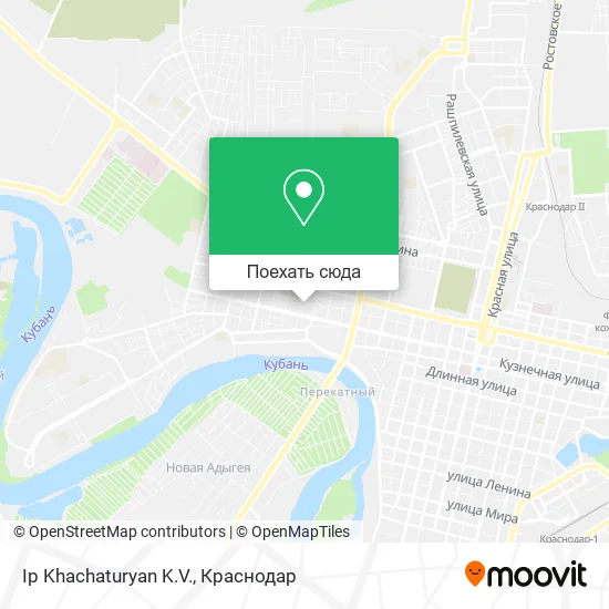 Карта Ip Khachaturyan K.V.