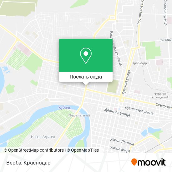 Карта Верба