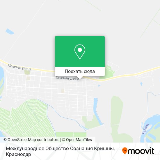 Карта Международное Общество Сознания Кришны