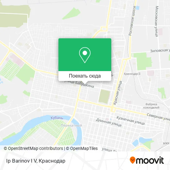 Карта Ip Barinov I V