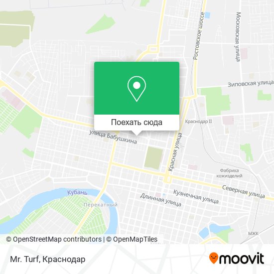 Карта Mr. Turf