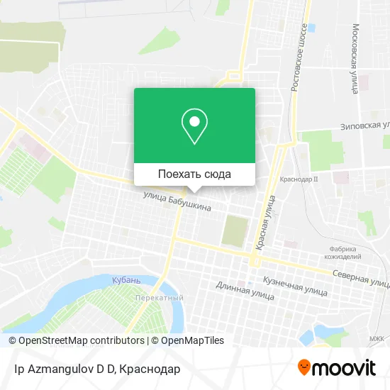 Карта Ip Azmangulov D D
