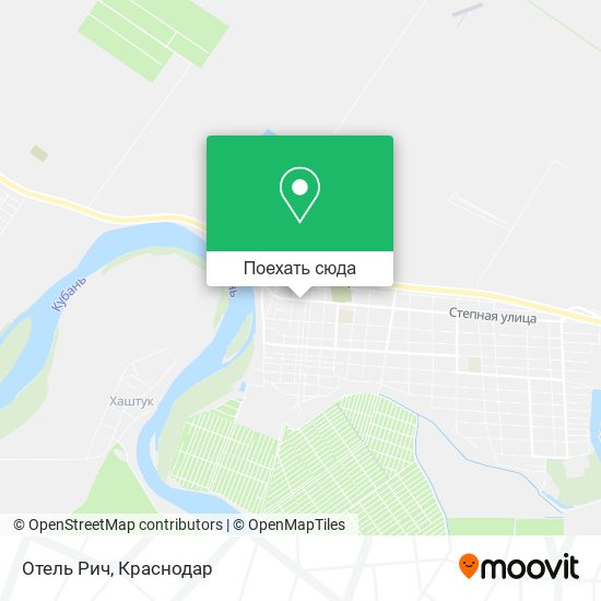 Карта Отель Рич