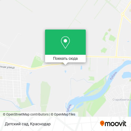 Карта Детский сад