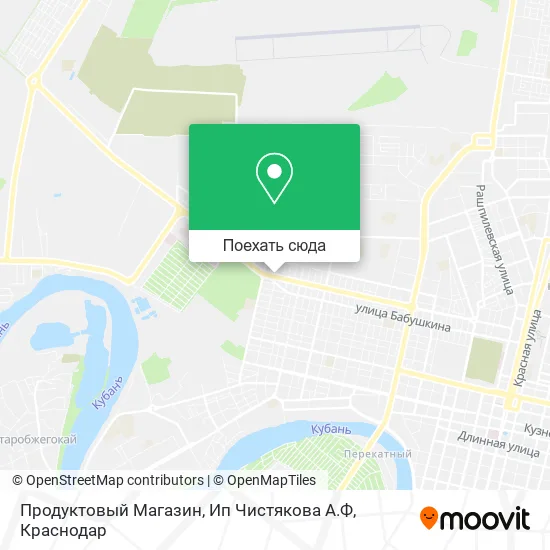 Карта Продуктовый Магазин, Ип Чистякова А.Ф