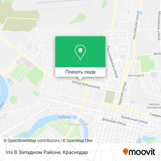 Карта Iris В Западном Районе
