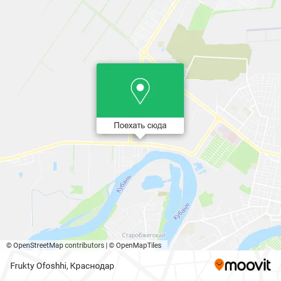 Карта Frukty Ofoshhi