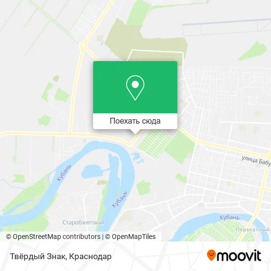 Карта Твёрдый Знак