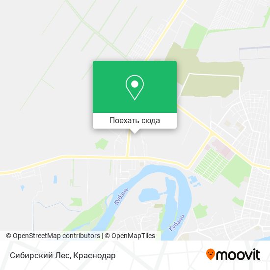 Карта Сибирский Лес