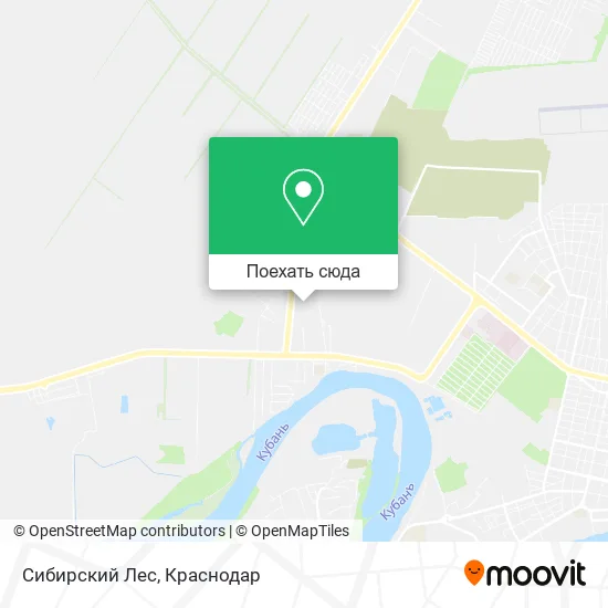 Карта Сибирский Лес