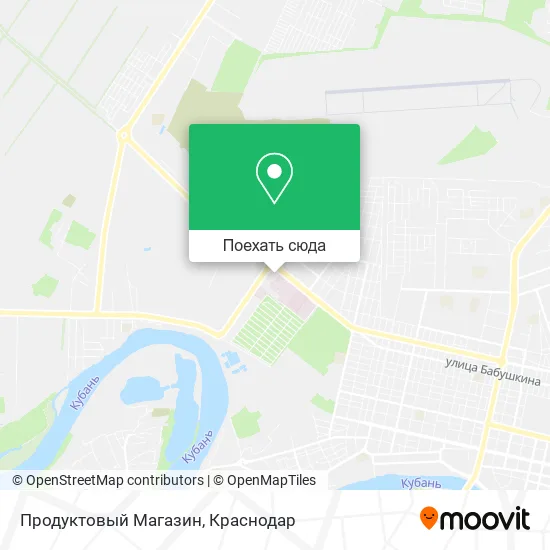 Карта Продуктовый Магазин