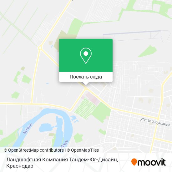 Карта Ландшафтная Компания Тандем-Юг-Дизайн