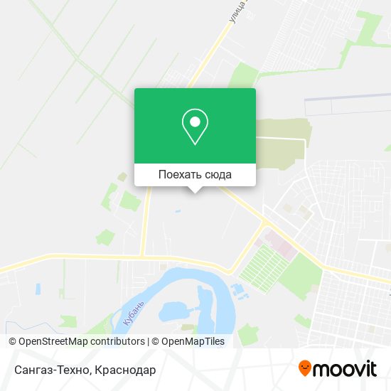 Карта Сангаз-Техно