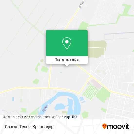 Карта Сангаз-Техно