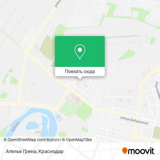 Карта Ателье Грина