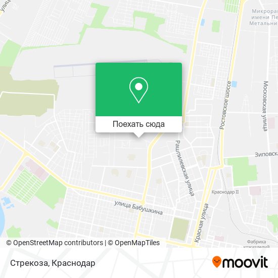 Карта Стрекоза