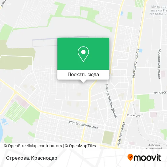 Карта Стрекоза
