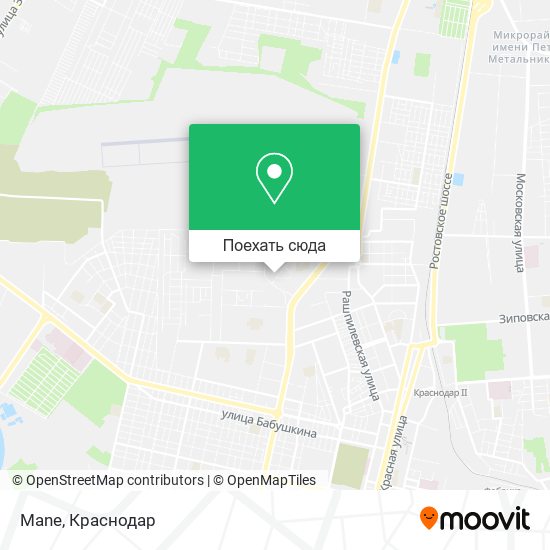 Карта Mane