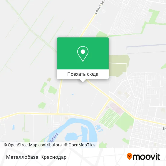 Карта Металлобаза