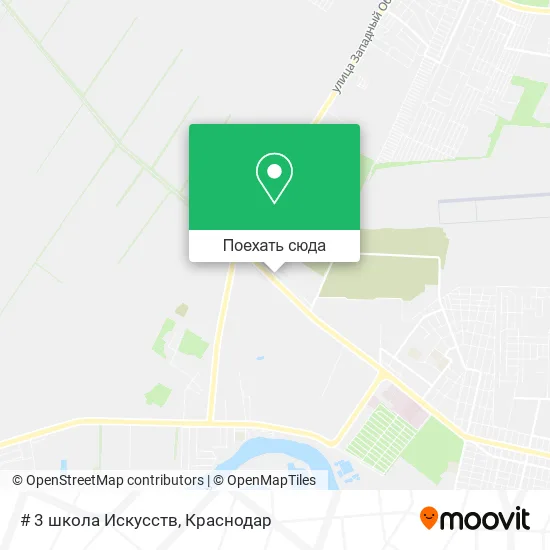 Карта # 3 школа Искусств