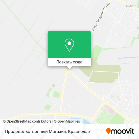 Карта Продовольственный Магазин