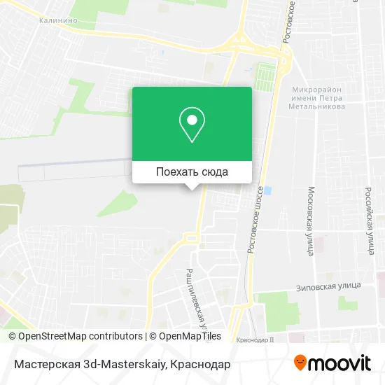 Карта Мастерская 3d-Masterskaiy