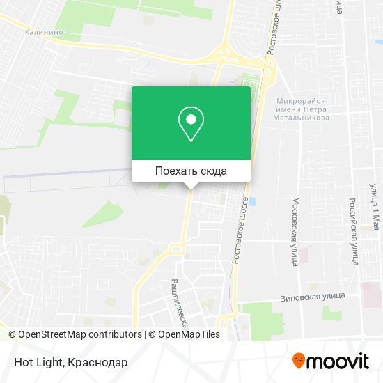 Карта Hot Light