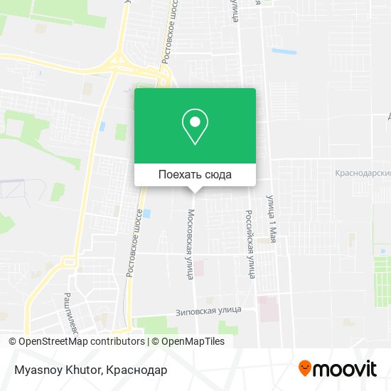 Карта Myasnoy Khutor