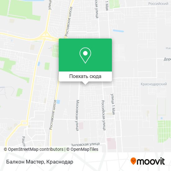 Карта Балкон Мастер