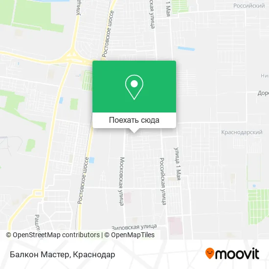 Карта Балкон Мастер