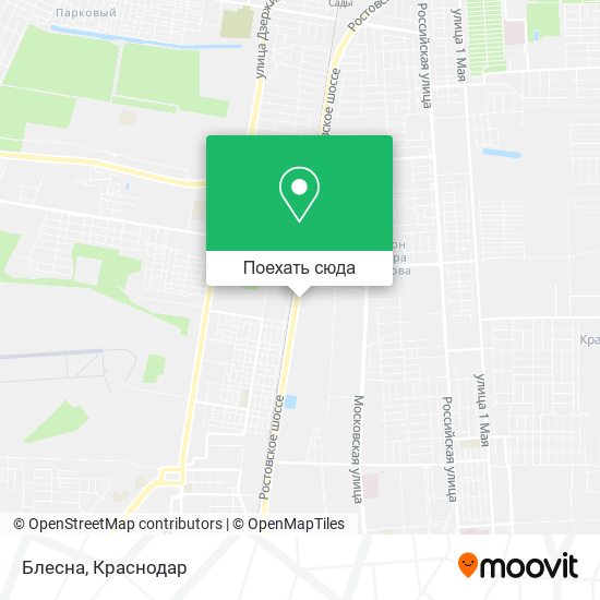 Карта Блесна