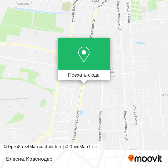 Карта Блесна