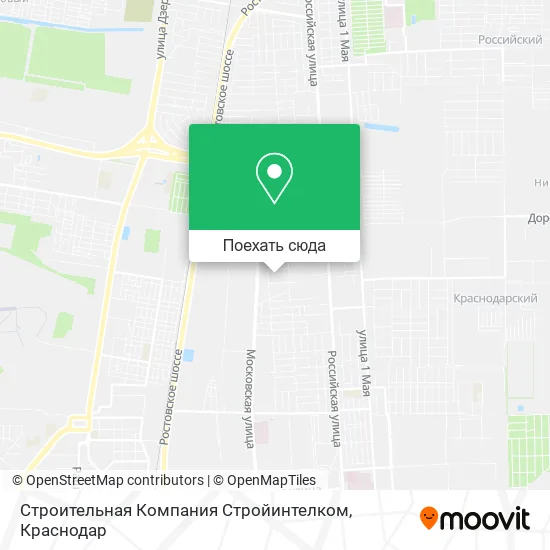 Карта Строительная Компания Стройинтелком