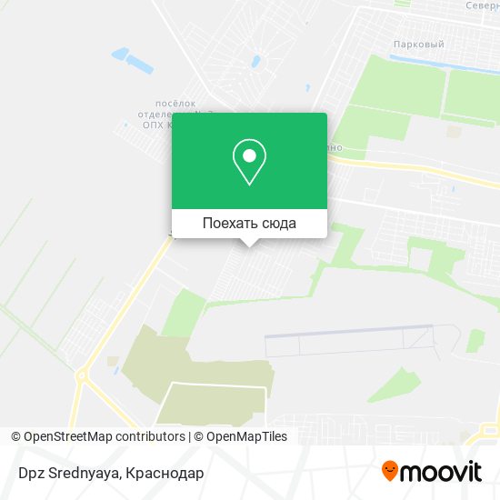 Карта Dpz Srednyaya