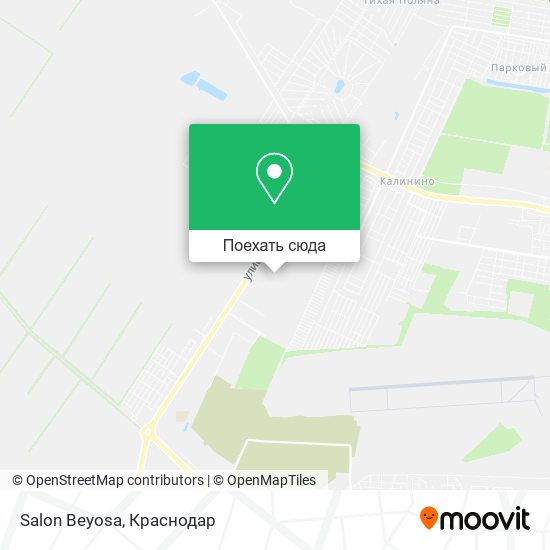 Карта Salon Beyosa