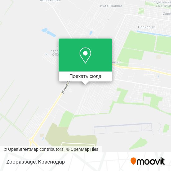 Карта Zoopassage
