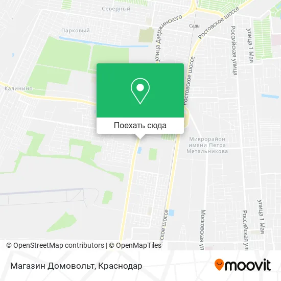 Карта Магазин Домовольт