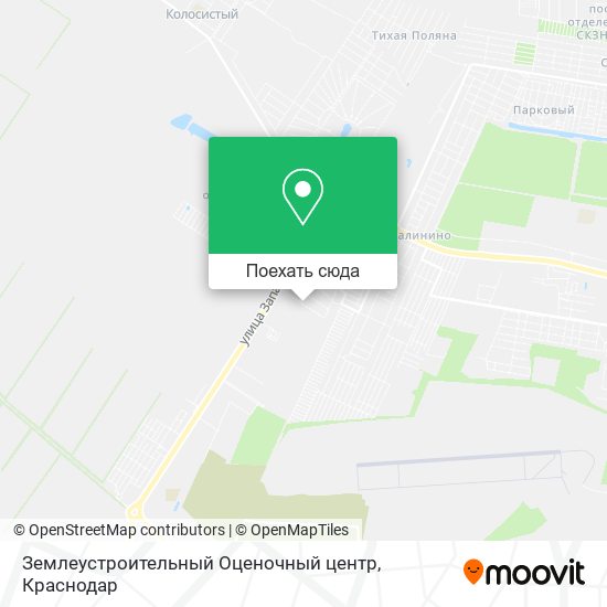 Карта Землеустроительный Оценочный центр